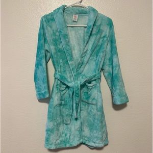 Wonder Nation Girls Plush Fleece Sleep Wrap Robe, Sizes L 10-12